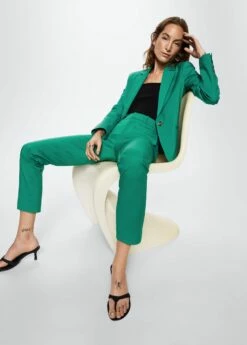 Pantalon De Costume Cigarette -New Trendy Shop 37042881 43 D2