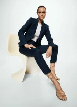 Pantalon De Costume Cigarette -New Trendy Shop 37042881 69 D2