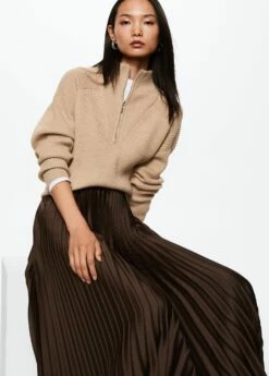 Jupe Plissée Satinée -New Trendy Shop 37095906 30 D1