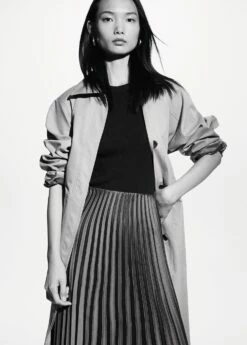 Jupe Plissée Satinée -New Trendy Shop 37095906 92 D2