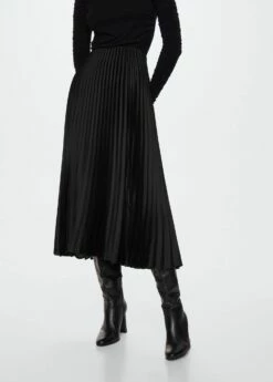 Jupe Plissée Satinée -New Trendy Shop 37095906 99