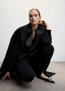 Leggings à Fente En Bas -New Trendy Shop 47000086 99 D1