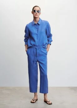 Pantalon 100 % Lin 21 Pantalon 100 % Lin -New Trendy Shop 47006704 52 99999999 01