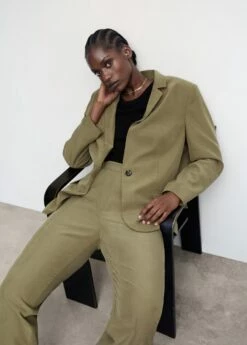 Pantalon De Costume Modal 36 Pantalon De Costume Modal -New Trendy Shop 47007112 37 D4