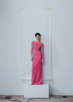 Robe Col Asymétrique -New Trendy Shop 47016716 81 99999999 01