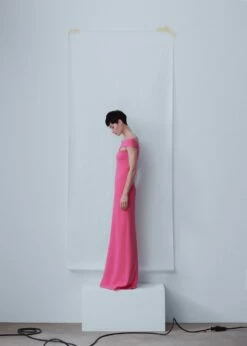 Robe Col Asymétrique -New Trendy Shop 47016716 81 D4