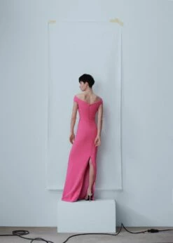 Robe Col Asymétrique -New Trendy Shop 47016716 81 R