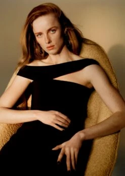 Robe Col Asymétrique -New Trendy Shop 47016716 99 D6