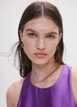 Robe Satinée Dos Croisé 18 Robe Satinée Dos Croisé -New Trendy Shop 47017141 65 D1