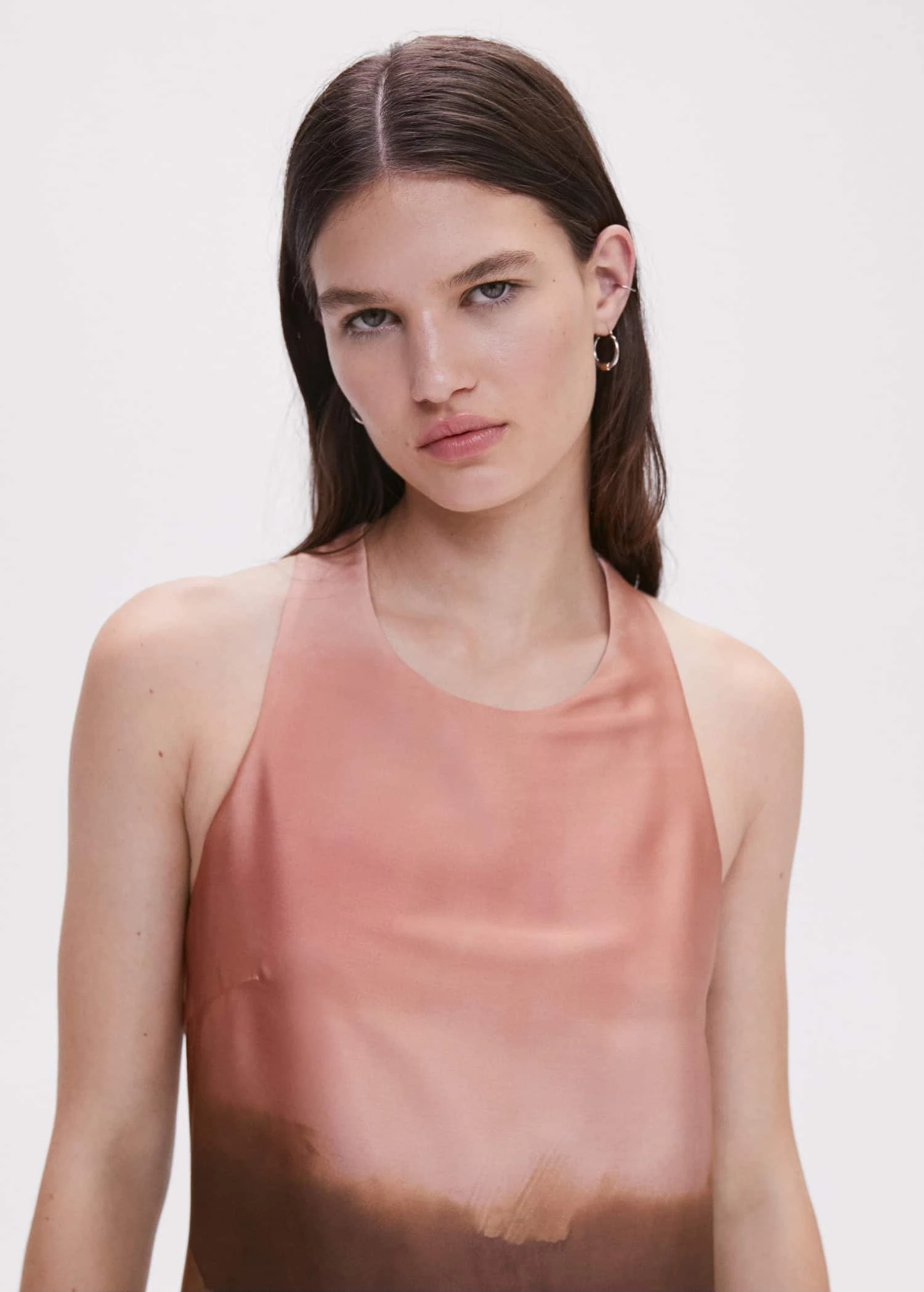 Robe Satinée Dos Croisé 11 Robe Satinée Dos Croisé – Image 11