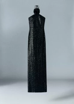 Robe Sequins Maxifleur -New Trendy Shop 47066713 99 B