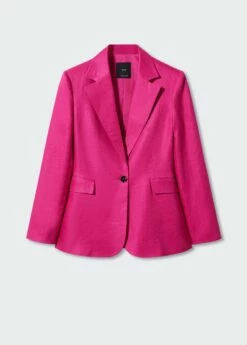 Veste Costume 100 % Lin -New Trendy Shop 47067108 88 B