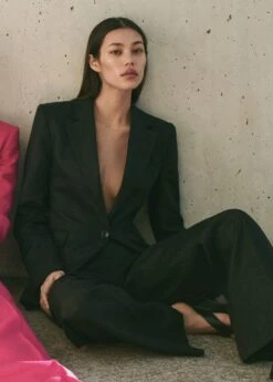 Veste Costume 100 % Lin -New Trendy Shop 47067108 99 D9