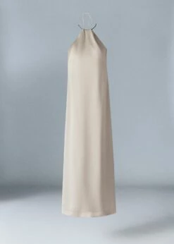 Robe En Satin à Col Rigide -New Trendy Shop 47076712 08 B
