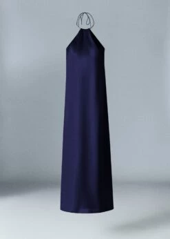 Robe En Satin à Col Rigide -New Trendy Shop 47076712 57 B