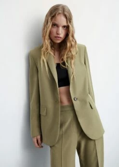 Veste De Costume En Modal 24 Veste De Costume En Modal -New Trendy Shop 47077109 37 D2