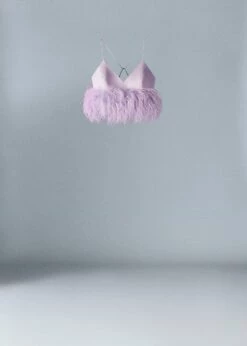 Top Satiné Détail Plumes -New Trendy Shop 47086710 62 B