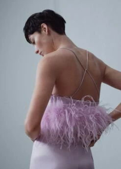 Top Satiné Détail Plumes -New Trendy Shop 47086710 62 D1