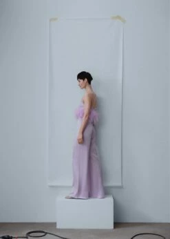 Top Satiné Détail Plumes -New Trendy Shop 47086710 62 D4