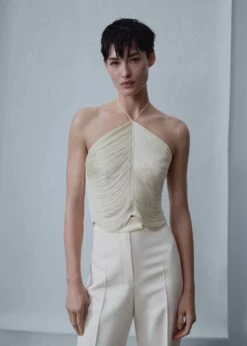 Top Emmanchures Américaines Franges