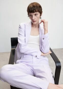 Pantalon Costume 100 % Lin -New Trendy Shop 47087105 68 D2