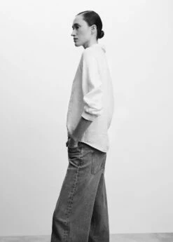 Chemise 100 % Lin -New Trendy Shop 47095651 02 D2