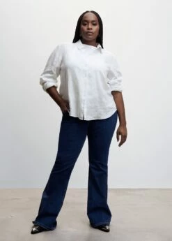 Chemise 100 % Lin -New Trendy Shop 47095651 02 D3