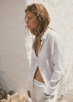 Chemise 100 % Lin -New Trendy Shop 47095651 02 D6