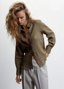 Chemise 100 % Lin -New Trendy Shop 47095651 37