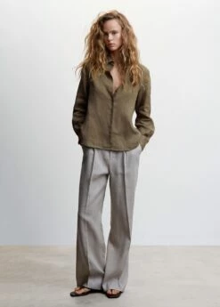 Chemise 100 % Lin -New Trendy Shop 47095651 37 99999999 01