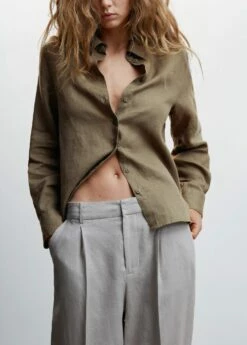 Chemise 100 % Lin -New Trendy Shop 47095651 37 D6