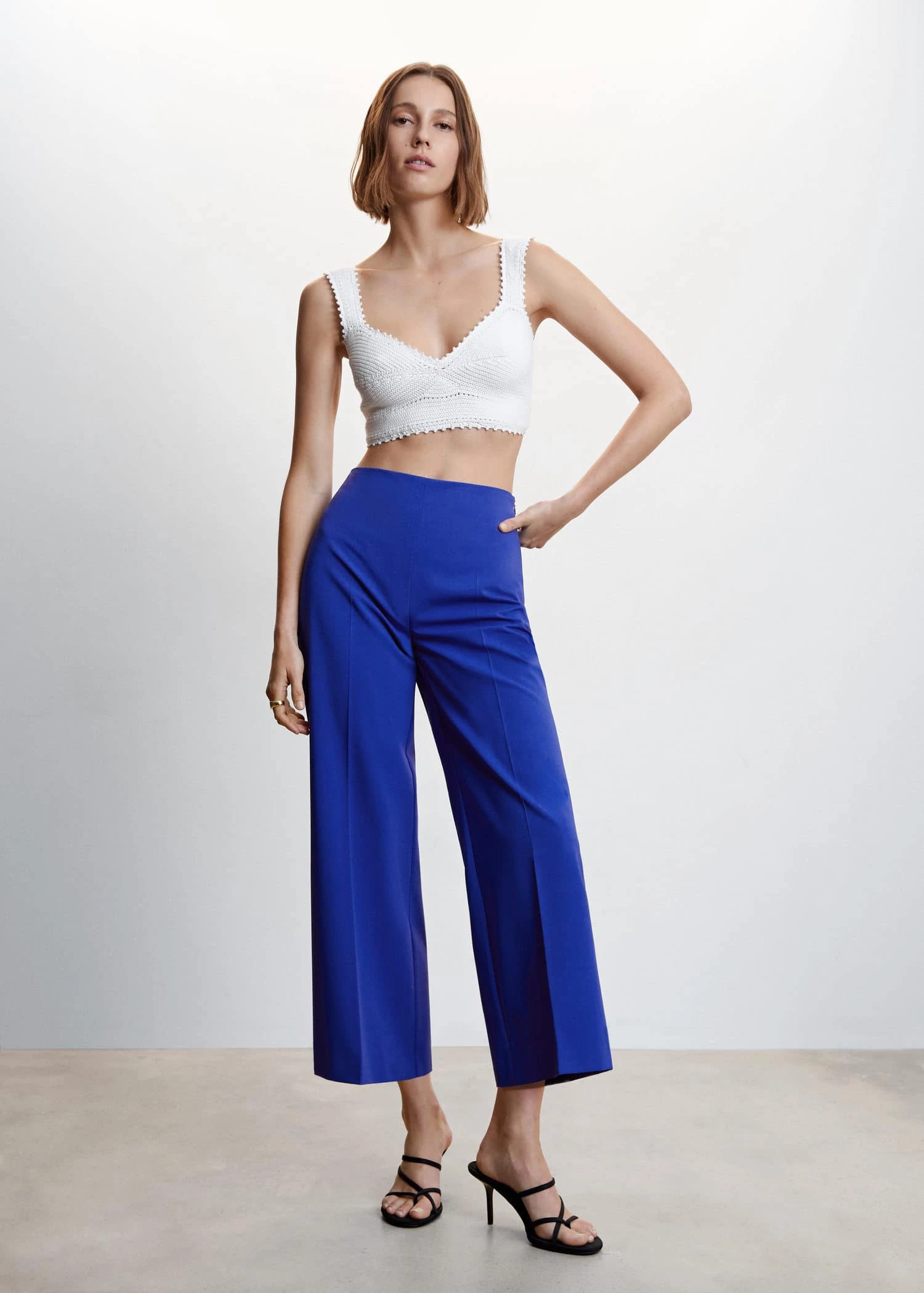 Pantalon Style Jupe-culotte Droit 12 Pantalon Style Jupe-culotte Droit – Image 12
