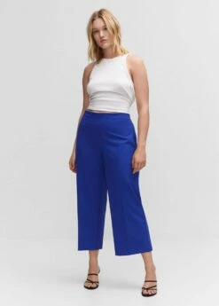 Pantalon Style Jupe-culotte Droit 35 Pantalon Style Jupe-culotte Droit -New Trendy Shop 47095867 56 D3