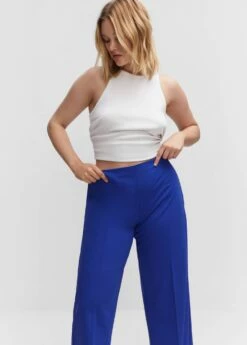 Pantalon Style Jupe-culotte Droit 37 Pantalon Style Jupe-culotte Droit -New Trendy Shop 47095867 56 D5