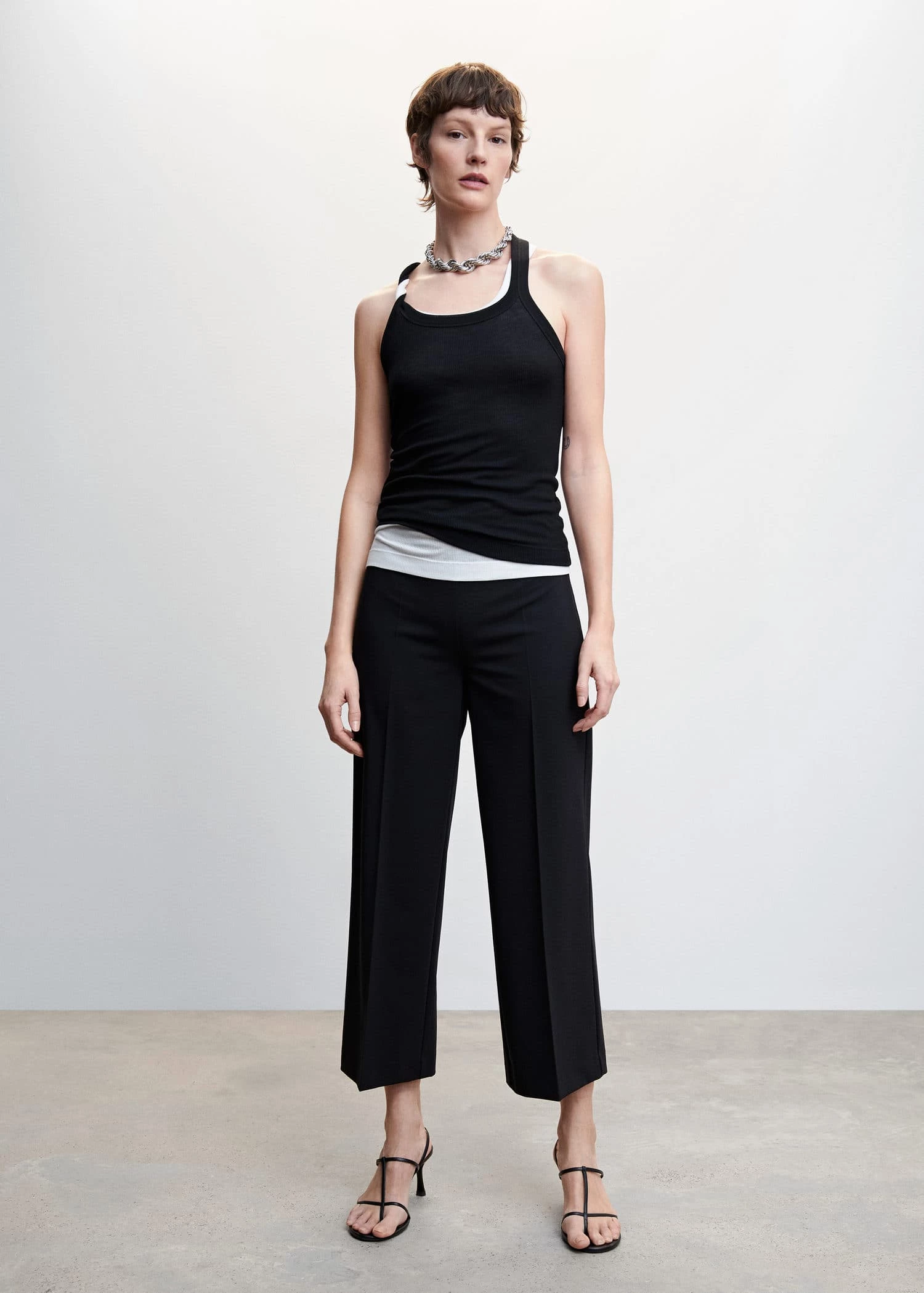 Pantalon Style Jupe-culotte Droit 2 Pantalon Style Jupe-culotte Droit – Image 2