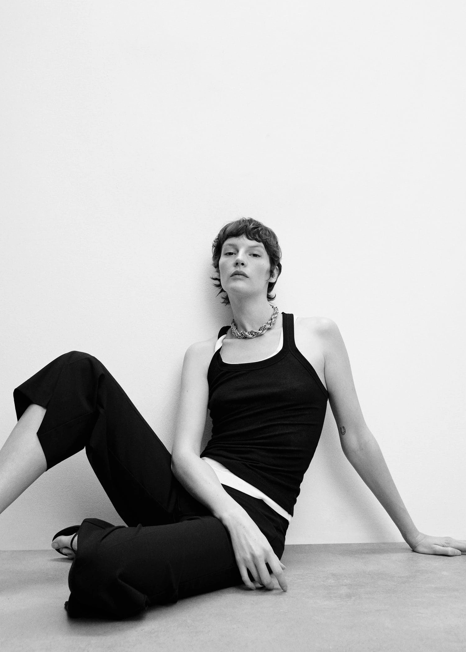 Pantalon Style Jupe-culotte Droit 5 Pantalon Style Jupe-culotte Droit – Image 5