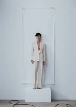 Veste Tailleur Détails Satinés 9 Veste Tailleur Détails Satinés -New Trendy Shop 47096714 05 99999999 01