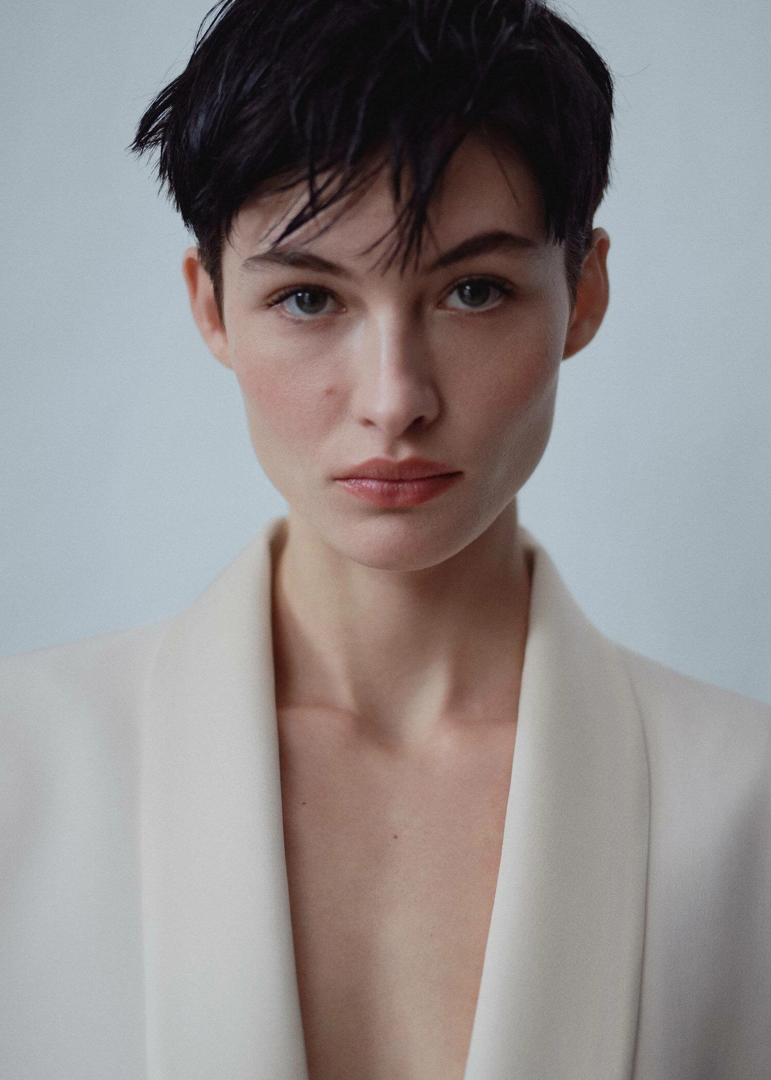 Veste Tailleur Détails Satinés 6 Veste Tailleur Détails Satinés – Image 6