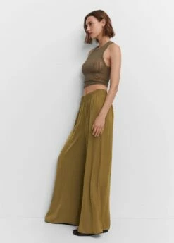 Pantalon Palazzo Taille Basse -New Trendy Shop 47098633 36 D2