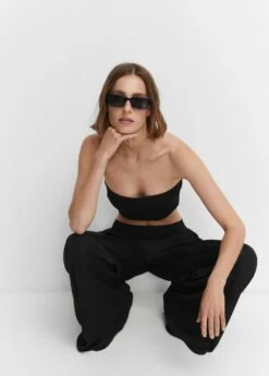 Pantalon Palazzo Taille Basse -New Trendy Shop 47098633 99 D2