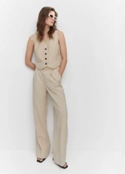 Pantalon à Fines Rayures -New Trendy Shop 57000146 08 D2