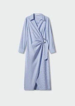 Robe Chemise Détail Métallique 15 Robe Chemise Détail Métallique -New Trendy Shop 57000152 52 B