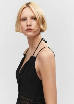 Robe Parties Ajourées Bretelles Doubles 11 Robe Parties Ajourées Bretelles Doubles -New Trendy Shop 57000271 99 D1