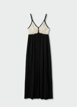 Robe Empiècement Crochet -New Trendy Shop 57000272 99 B