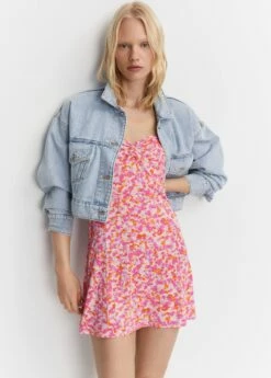 Robe Courte Imprimée -New Trendy Shop 57000352 85 D4