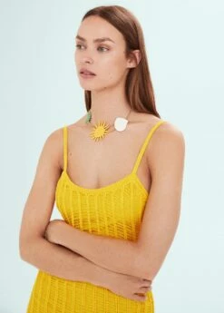 Robe Maille Empiècements Ajourés 10 Robe Maille Empiècements Ajourés -New Trendy Shop 57000404 15 D1