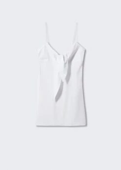 Robe Bretelles Encolure Nouée -New Trendy Shop 57000431 01 B