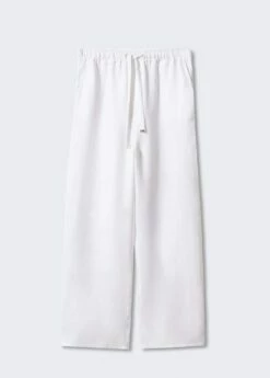 Pantalon Lin Nœud 15 Pantalon Lin Nœud -New Trendy Shop 57000900 01 B