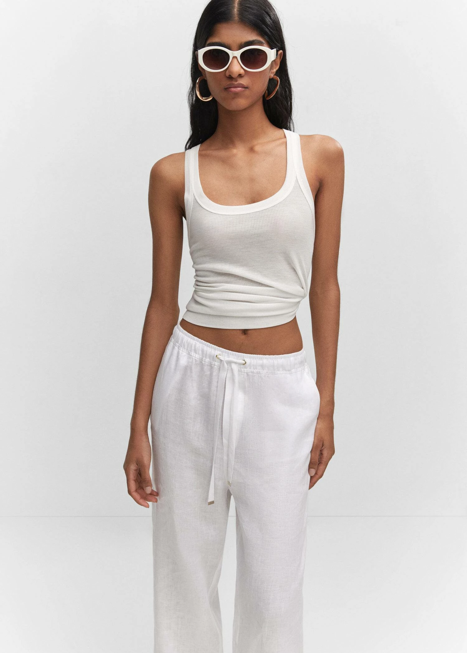 Pantalon Lin Nœud 4 Pantalon Lin Nœud – Image 4