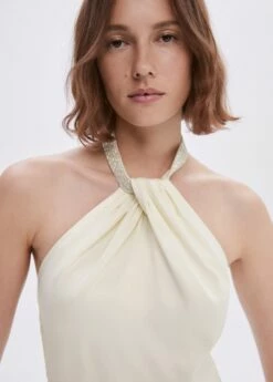 Combinaison Emmanchures Américaines Détail Métallisé -New Trendy Shop 57001089 05 D1